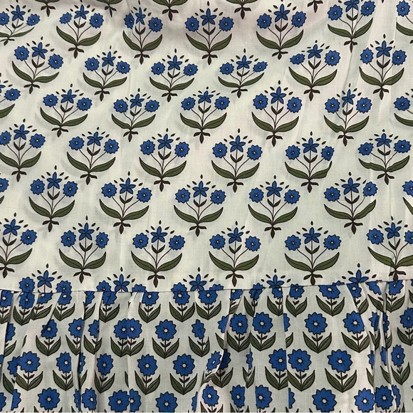 NWT Misa Georgia Dress Pura Vida Flora Mix Blue Floral - Picture 5 of 8